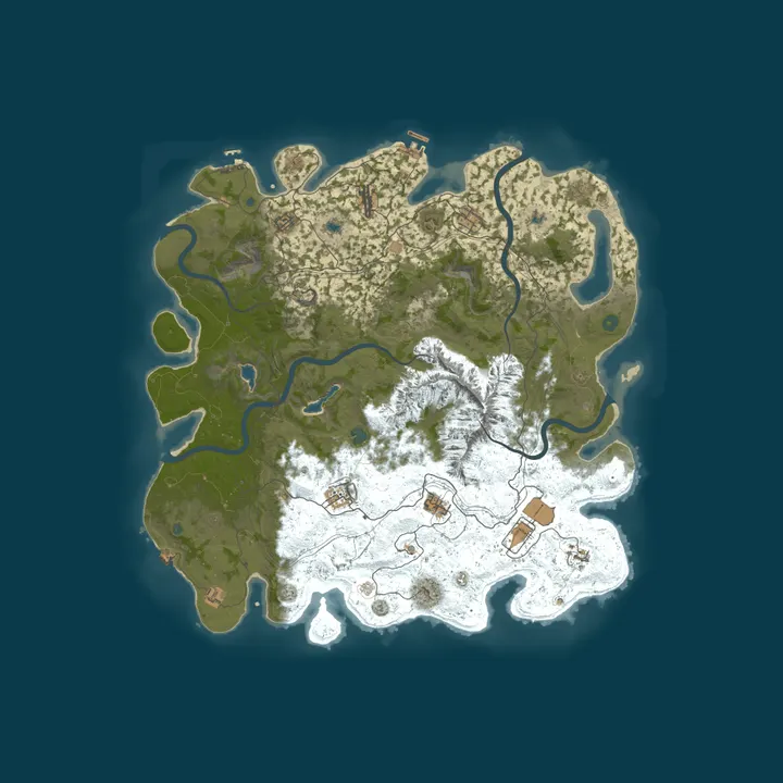 Map of Blairs Shockbyte Server