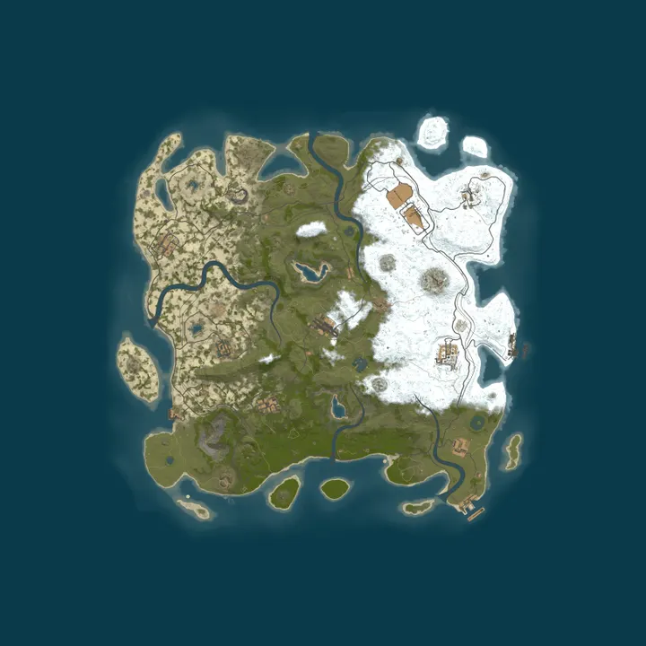 Map of The Broken Arrow