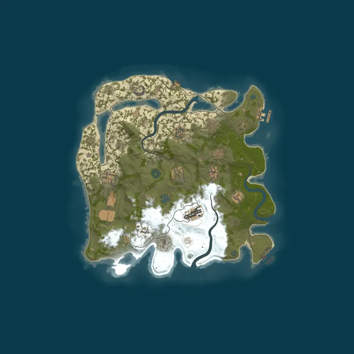 Map of DuskRustServer