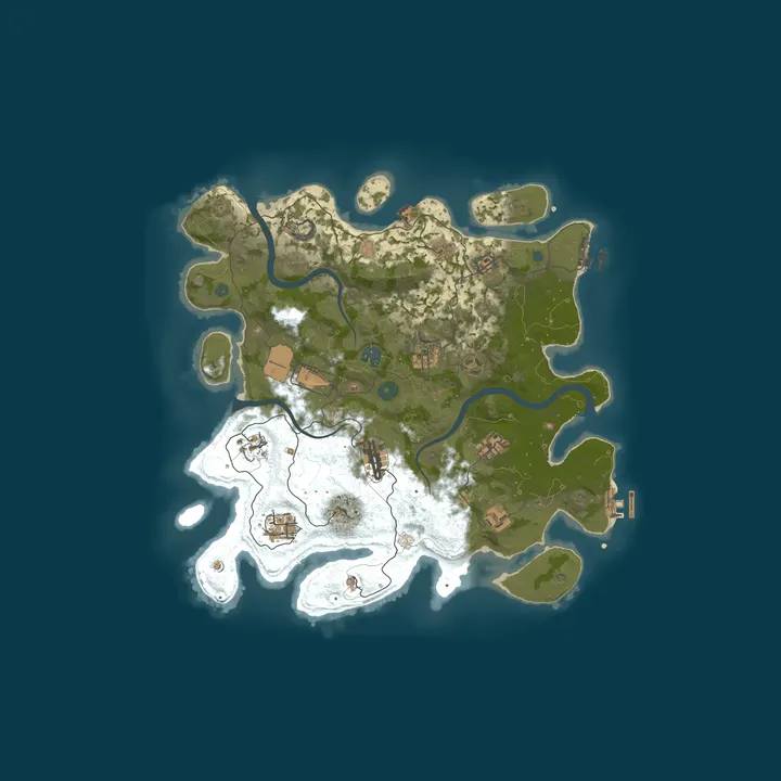 Map of 『云雾』2倍双人|独狼|10.10日16.00新开|月清蓝图
