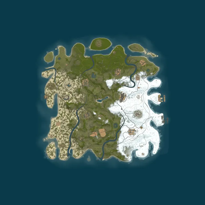 Map of 404 RUST SOLO | ВТ | ДЛЯ НОВИЧКОВ 13.10