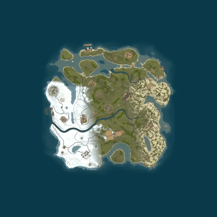 Map of HollowServers.co 3x Solo/Duo/Trio/Quad|LootX3|JUST FULLWIPED