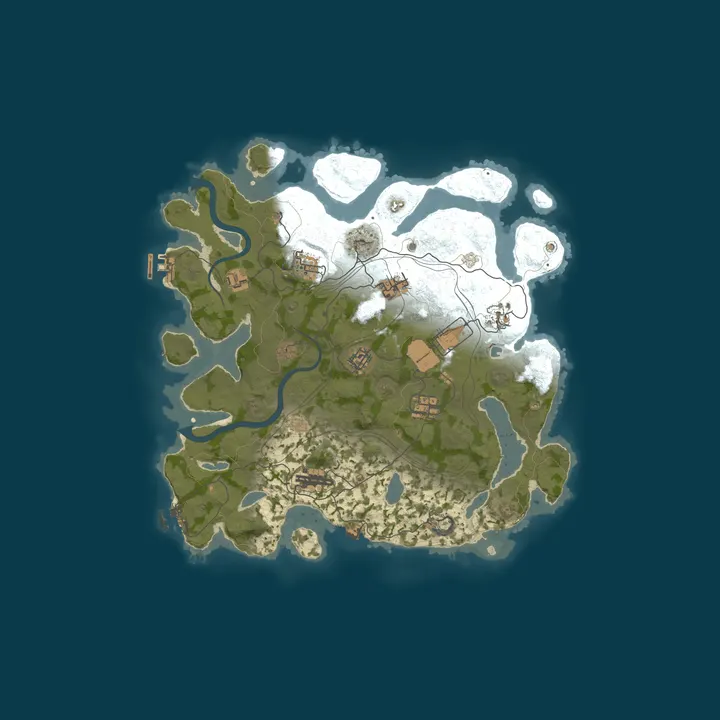 Map of HollowServers.co 3x Monthly Solo/Duo | Shared BPs