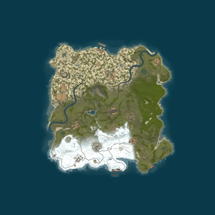 Map of Rustafied.com - US Small - Monday