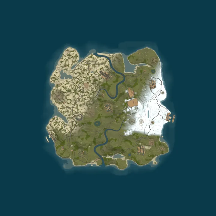 Map of ⦿ ICEFUSE 100X Kamikaze (Solo/Duo/Trio/Quad|X100)