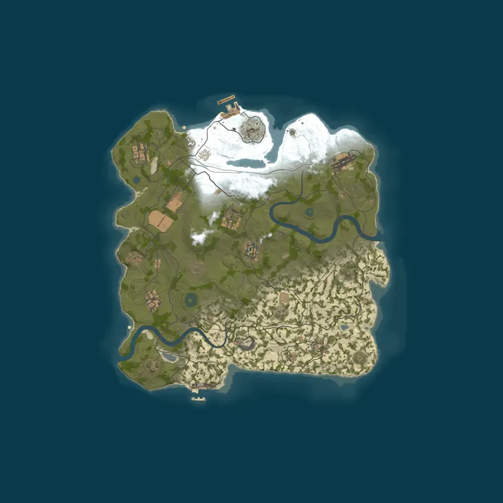 Map of ⦿ ICEFUSE 5X Alpha (Solo/Duo/Trio|Shop|Kits|X5 WIPED)