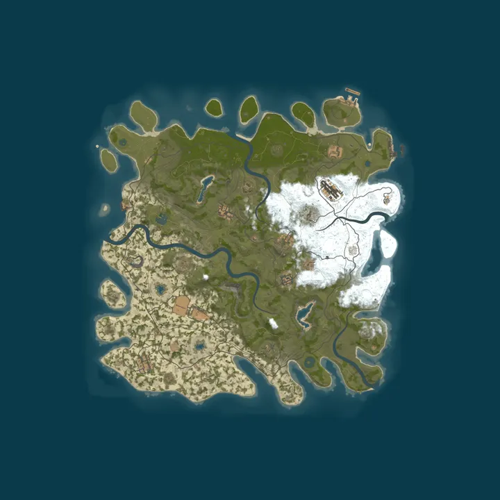Map of Enchantress' PvE