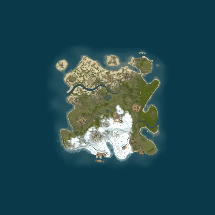Map of [Revelation Hosting] New Rust Dedicated Server