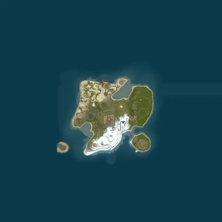 Map of WAR 2x | Small Map | One Grid