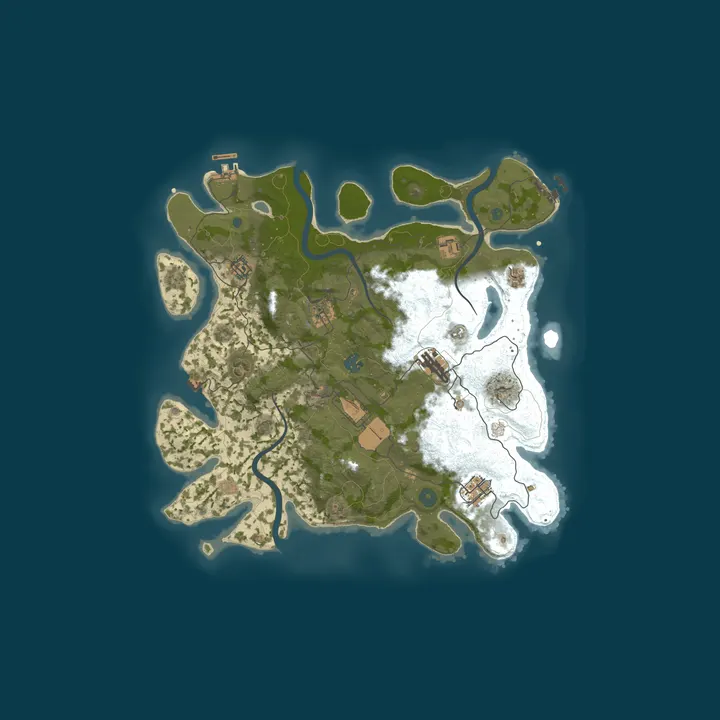 Map of [EU] Bad Omens | Monthly | Noob Friendly | 3750 Map