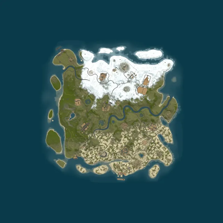 Map of Wastelands PvP