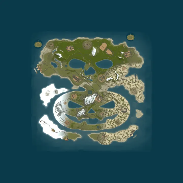 Map of {USA} Rusting Away {10X} Pure PVE Zombies Kits|Boss Monsters|Ev
