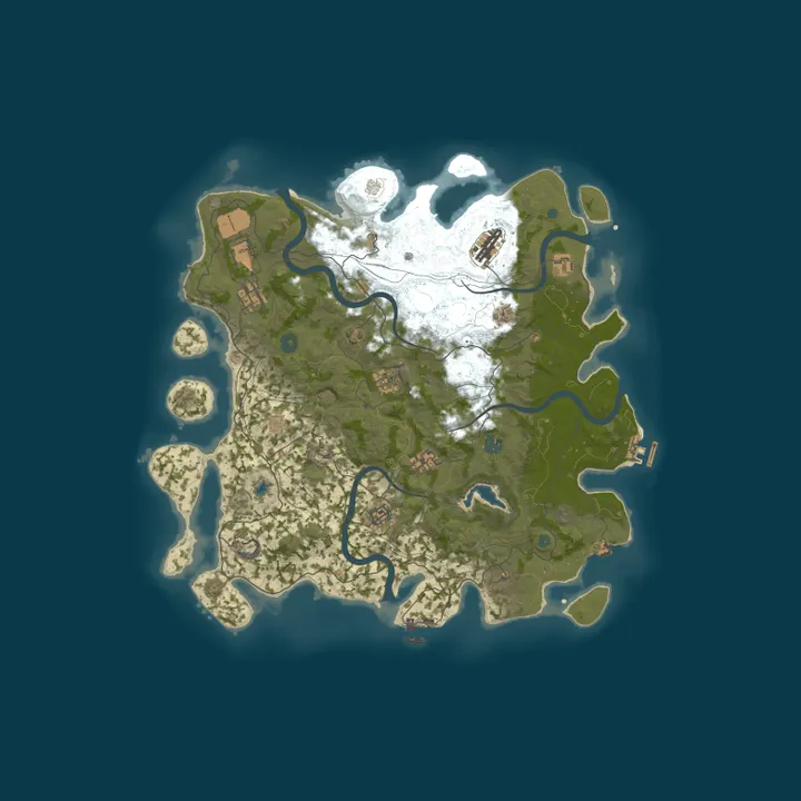 Map of 420 DRUGGED&BOOSTED SOLO/DUO/TRIO MODDED VANILLA