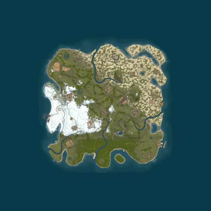 Map of HORNET HAVEN 3X | RAIDBASES | BOSSMONSTERS | SKILLTREE