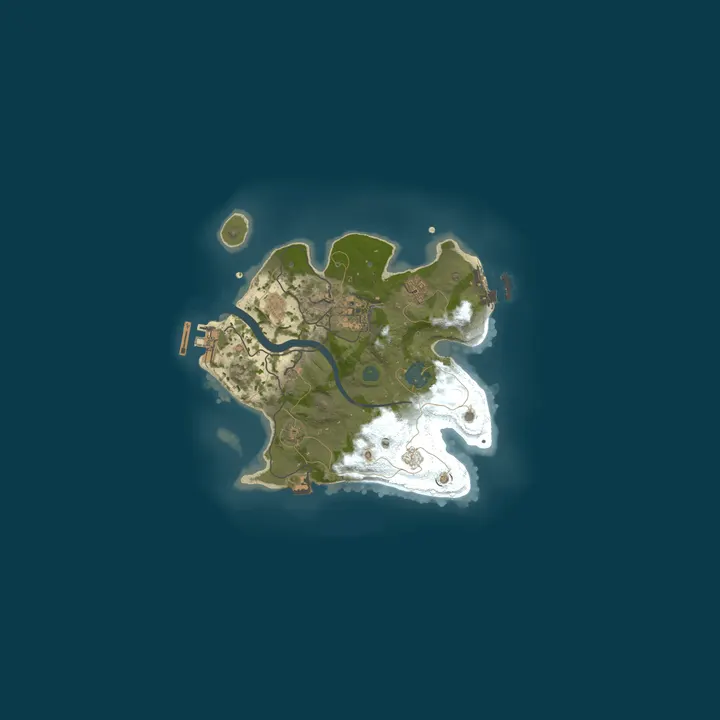 Map of Rusty Rooster