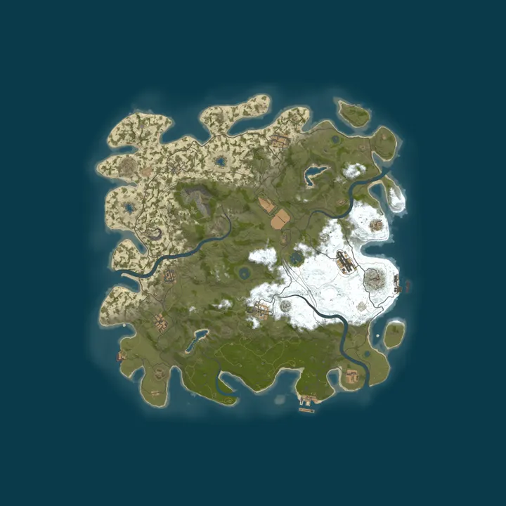 Map of Project Wolverine US | 5x | No Bp's | Insta Craft | Mini | TP |