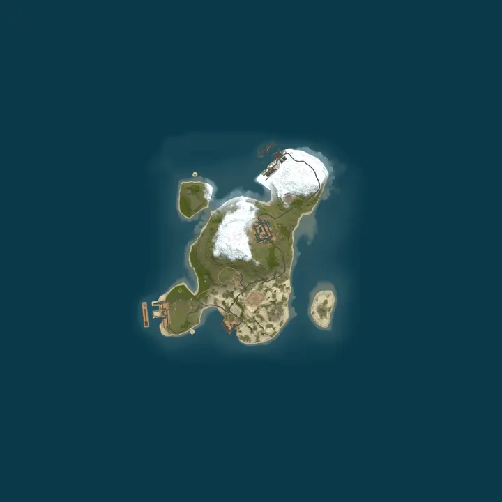 Map of sloppy joe