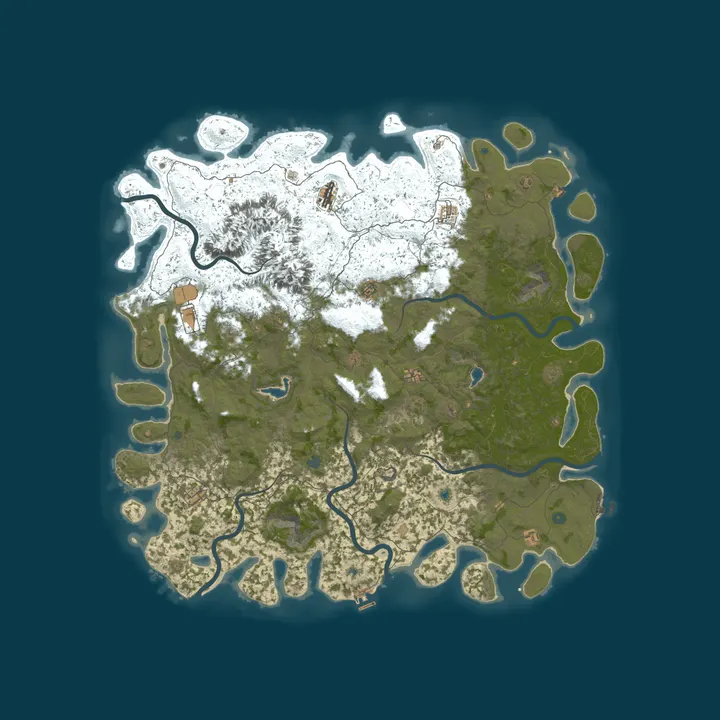 Map of Paradise and Tranquility PvE/PvP with Purge!