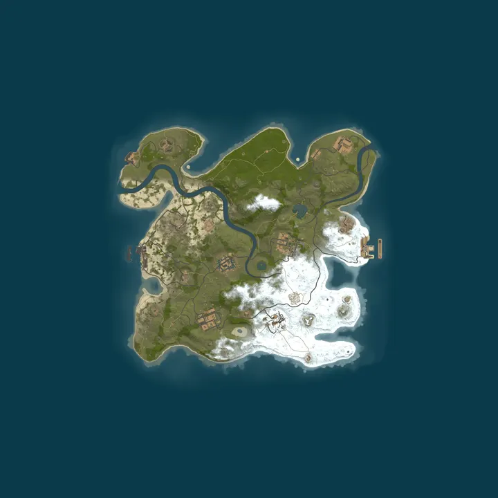 Map of SurvivalLand
