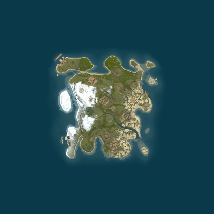 Map of Grub Servers Solo Only