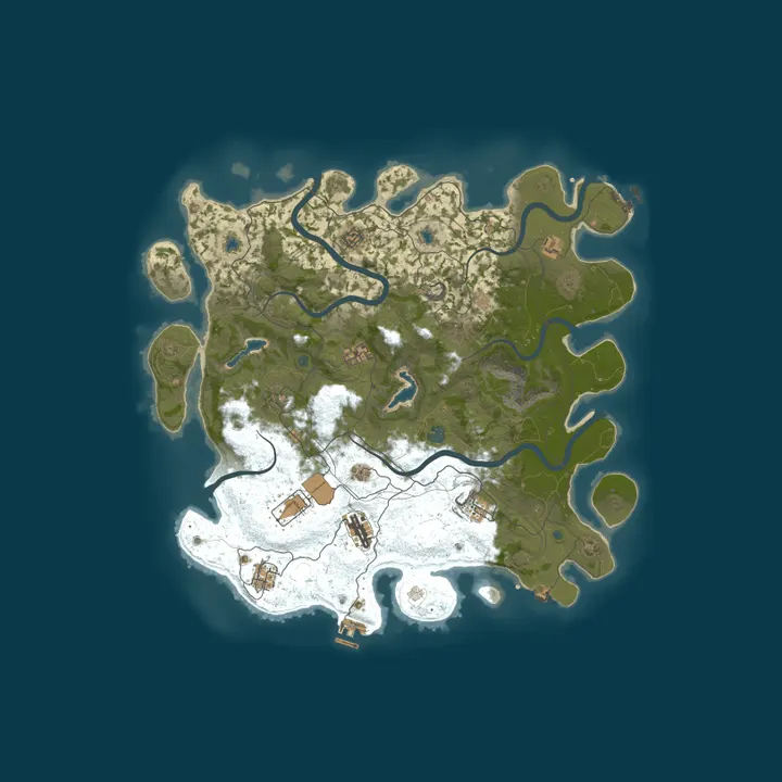 Map of [WestCoastRust] TEST 10X SERVER - TESTING ONLY