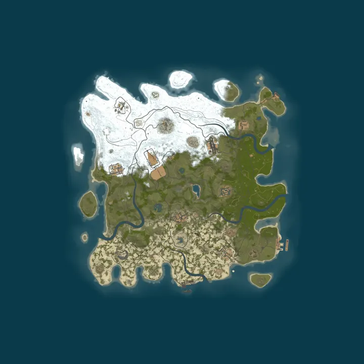 Map of Rusty OgieLand
