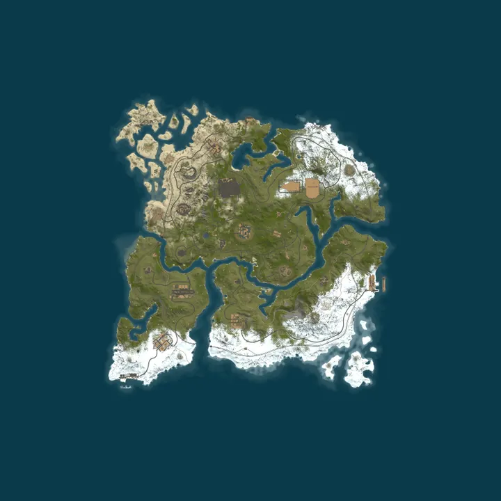 Map of [JP/PVE] 友情フロンティア by K9N | 2X-5X レート | Ki