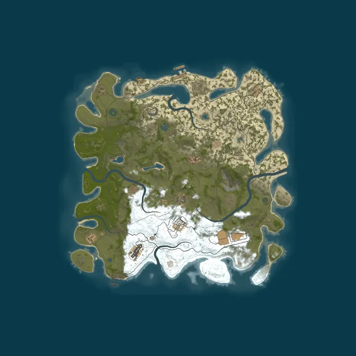 Map of OGG TexasRegulators SOLO/DUO/TRIO | Monthly Softcore