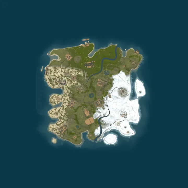 Map of My Rust Server