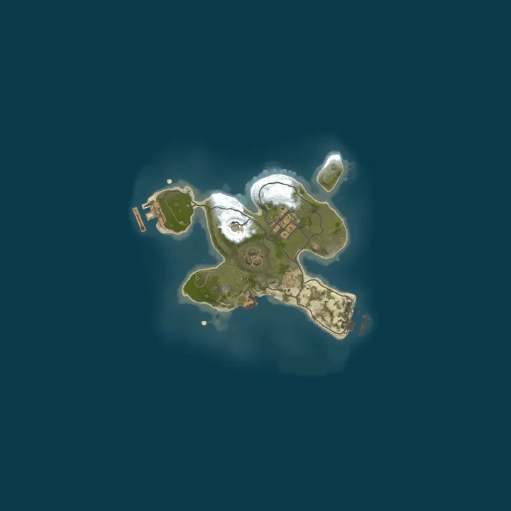 Map of Matt's Rust Server