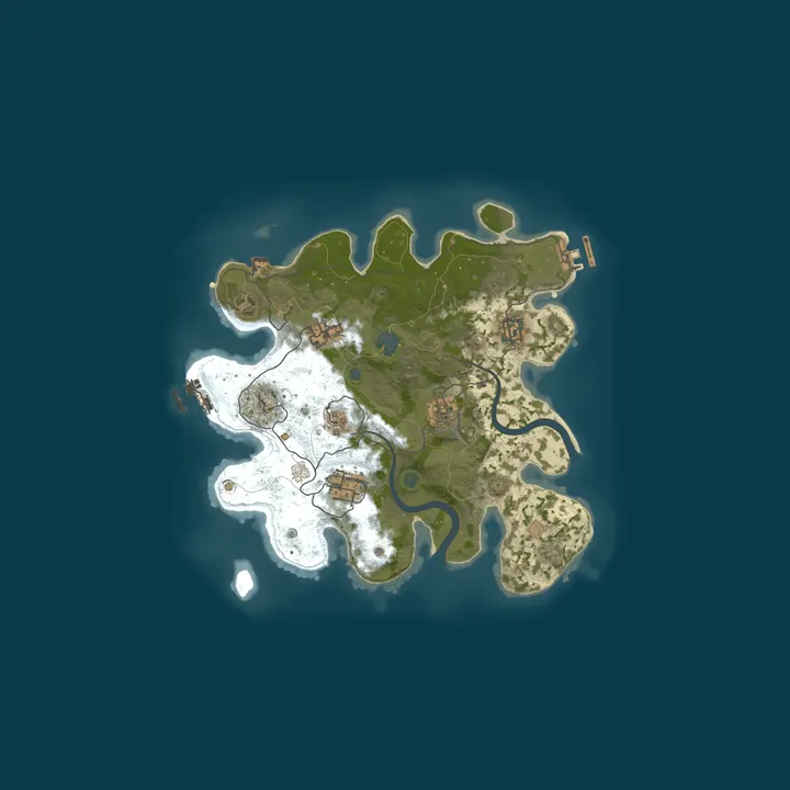 Map of tibur