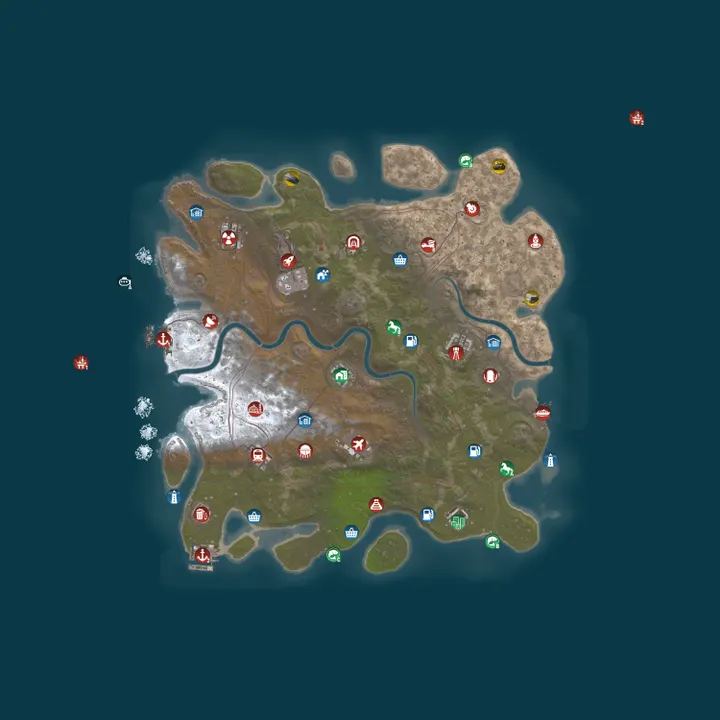 Map of Magic Rust #3 — Modded 2x (Solo/Duo/Trio) | Pyccкий