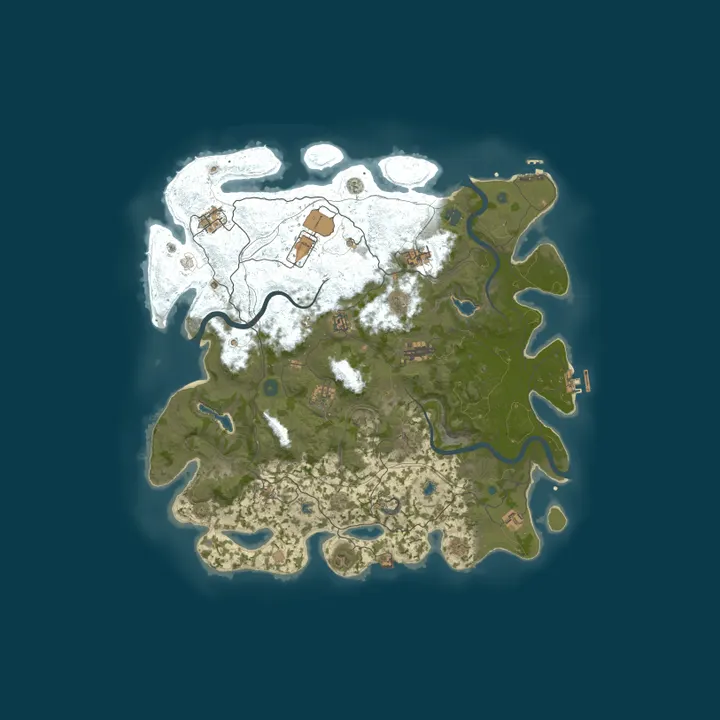 Map of My Untitled Rust Server