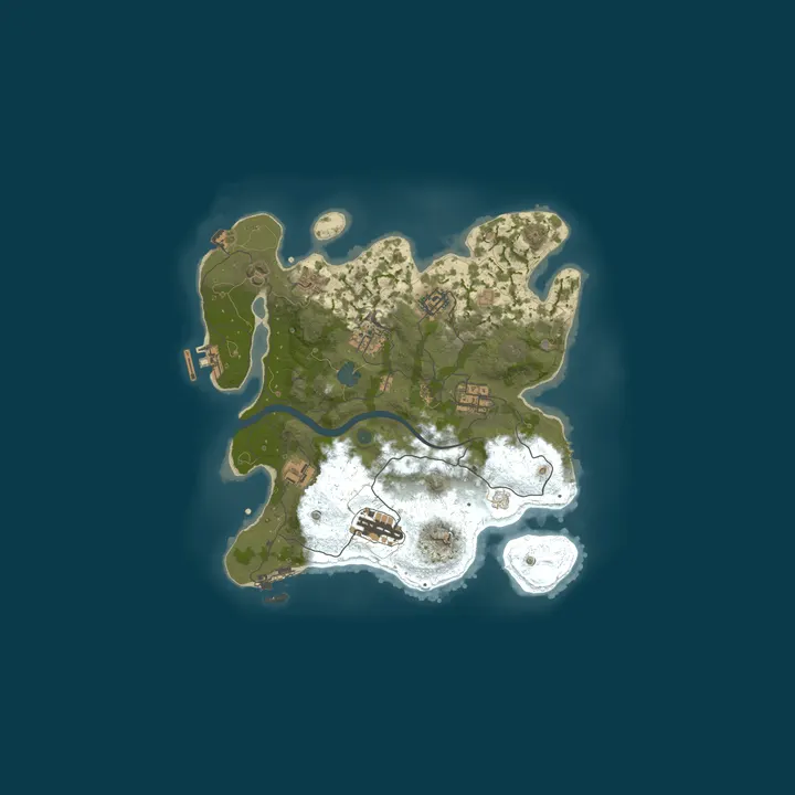 Map of [EU] Renewal Rust #4 | 2x Solo / Duo / Trio - Mondays