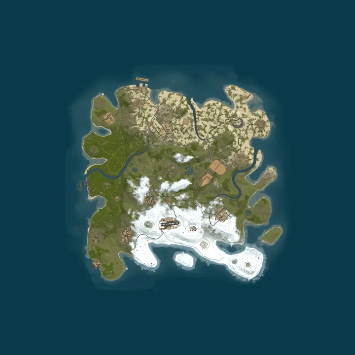 Map of ATEEZ RUST NOLIMIT [2x | SKIN | LOOT+]