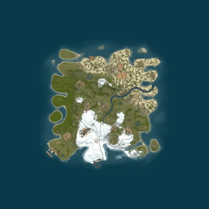 Map of RustCorp |PvE Сервер|КОНТРАКТЫ|Ивенты|X2