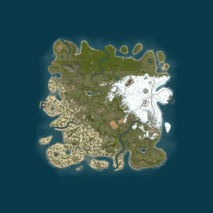 Map of Raid dead redemption