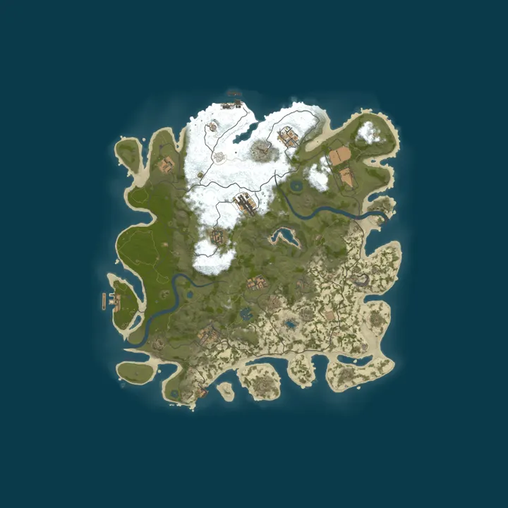 Map of BernieRust | Vanilla |