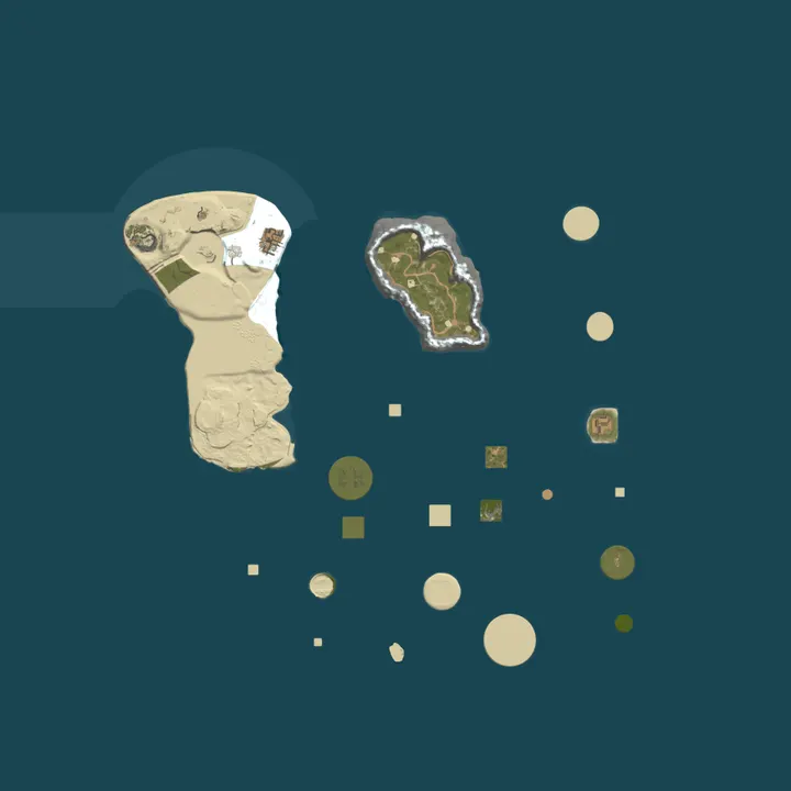 Map of 5Heads Arena   — Gun Game • FFA • Duels• Team Deatmatch
