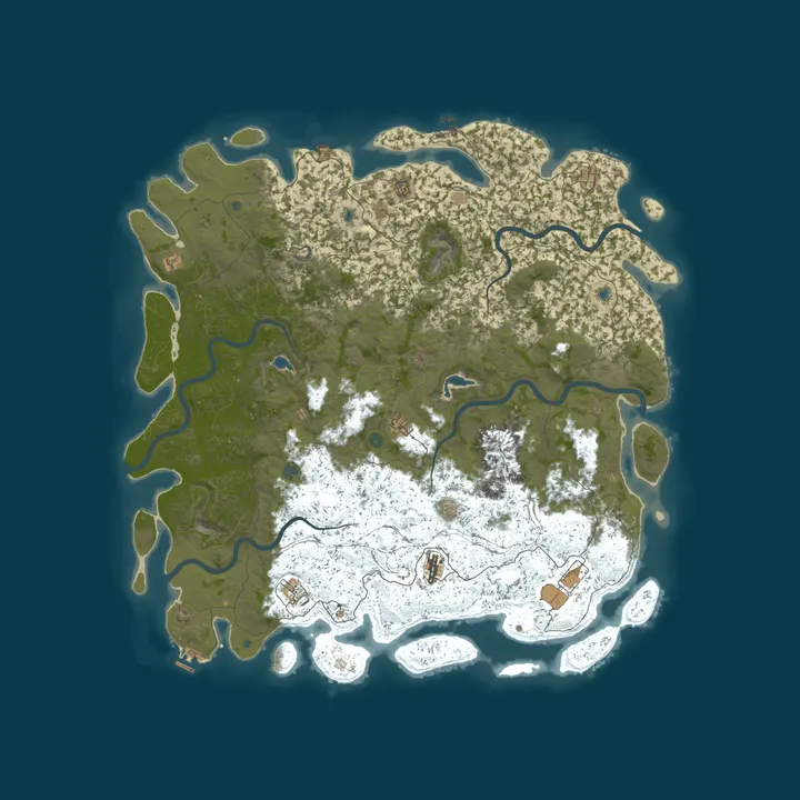 Map of SCOTLAND RUST LAND