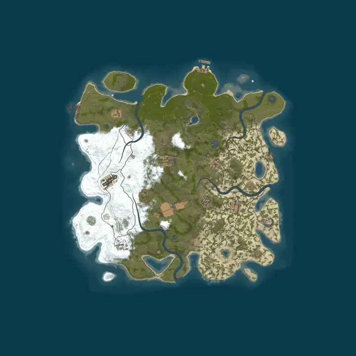 Map of OnlyFarmers.gg Monthly | PVE | US Central