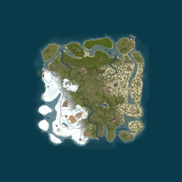 Map of (US) Guts & Glory | PvE & PvP | X3 | CHILL | EVENTS