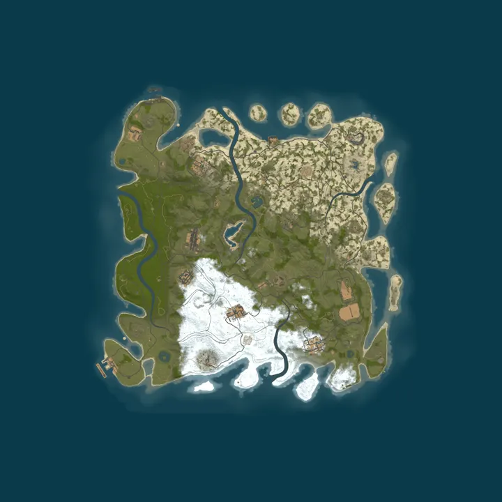 Map of ZLOY RUST 2x | ДЛЯ НОВИЧКОВ | RaidBases | Wipe 09.10