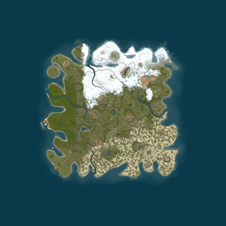 Map of My Untitled Rust Server