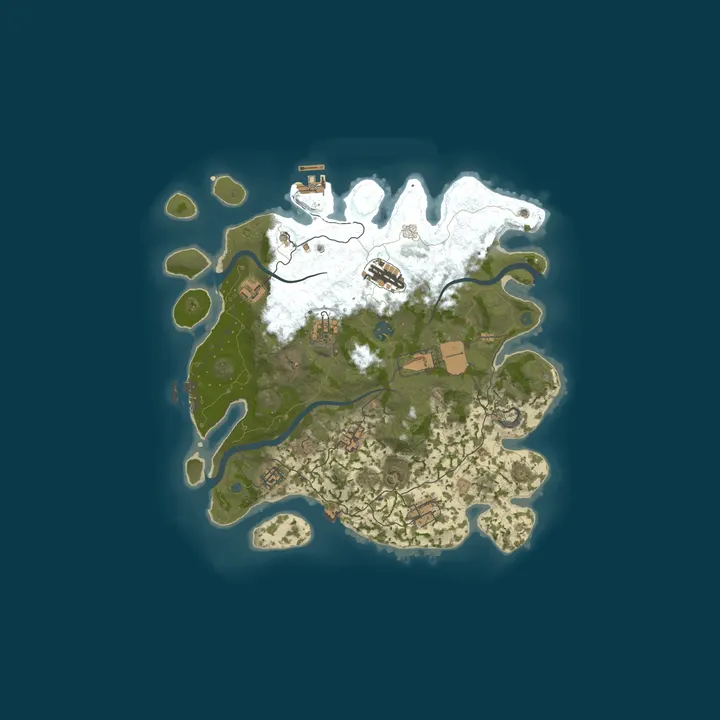 Map of [EU] Rusty Operations 2x | PVE / PVP