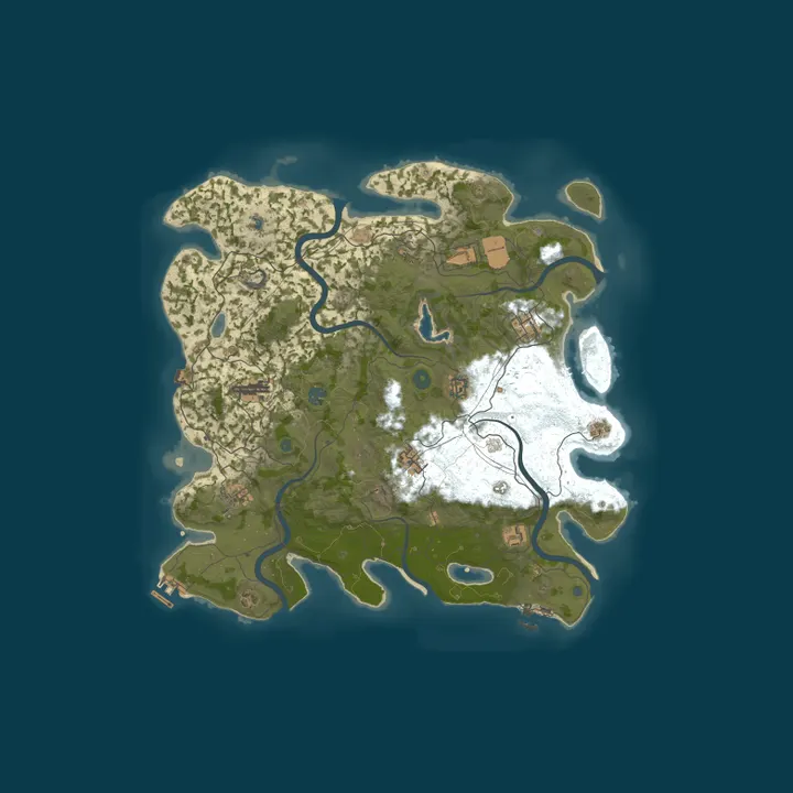 Map of Palenov Server