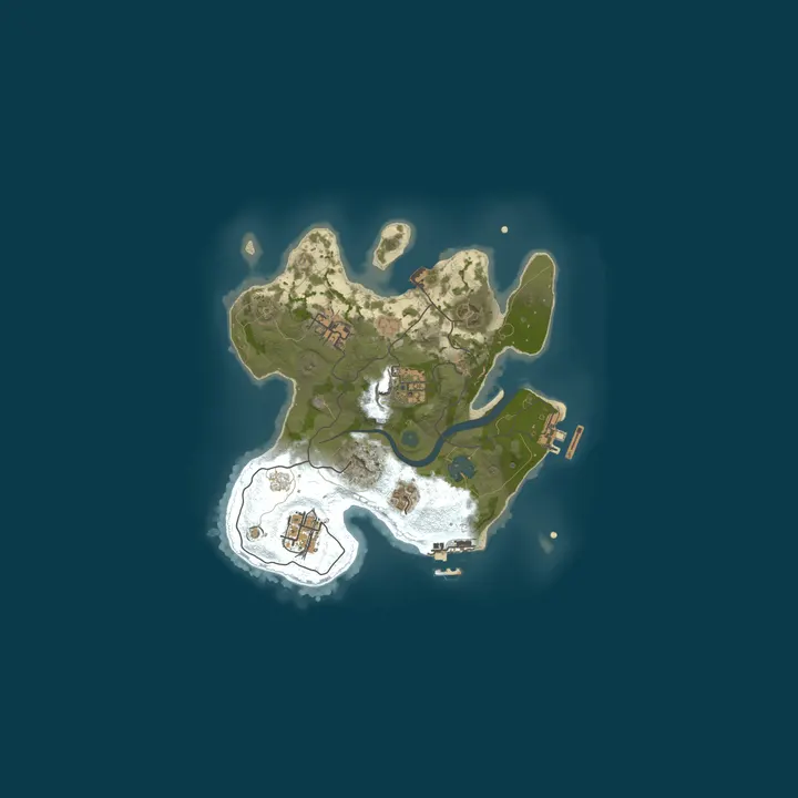 Map of Whize's 2.5K Test Server