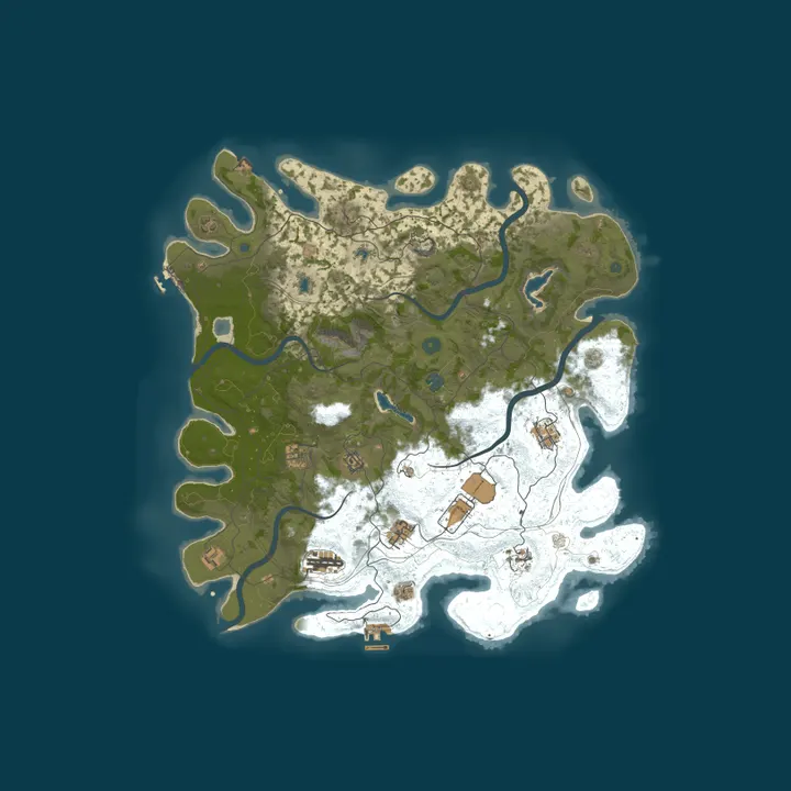 Map of Yeesh's Server