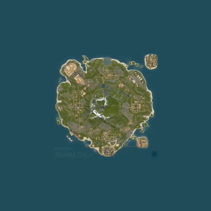 Map of RUSTARDED Zombie Hell Hordes • US